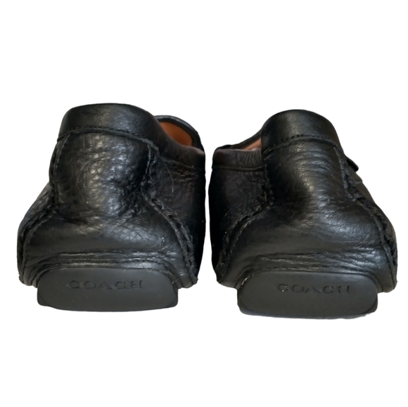 Coach Black Leather Women's Shoes - Picture 9 of 13